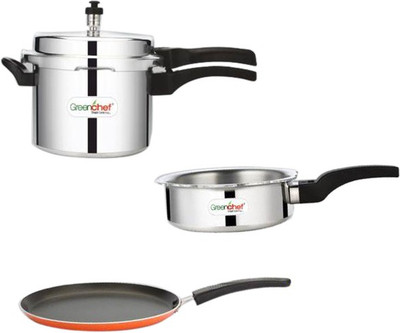 

FreenChef Cookware Set(PTFE (Non-stick), 4 - Piece), Orange