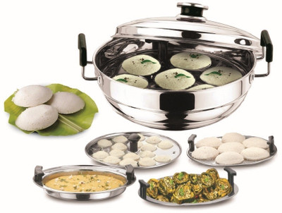 

Garuda Induction Multi Kadhai Induction Bottom Cookware Set(Stainless Steel, 8 - Piece)