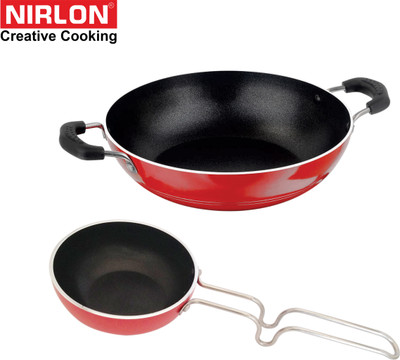 NIRLON Non-Stick Coated Cookware Set(PTFE (Non-stick), Aluminium, 2 - Piece)