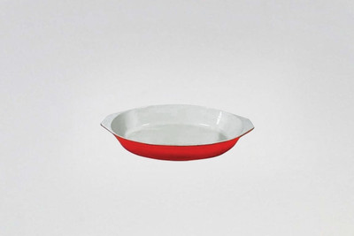 Alda Cast Iron Oval Gratin Dish Induction Bottom Cookware Set(Iron, 1 - Piece) available at flipkart for Rs.1701