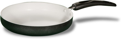 

KHLOS Hi quality 3mmThickness 5 Coats Metalon Non-Stick Fry Pan For Frying Induction Bottom Cookware Set(PTFE (Non-stick), 1 - Piece), Silver