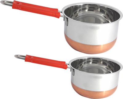 bartan hub Cookware Set(Stainless Steel, 2 - Piece)