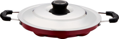 

Real Kitchen with Lid(Aluminium, Non-stick), Maroon