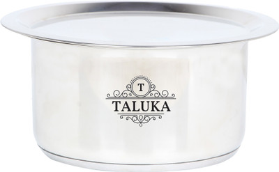 

Taluka (9.5" x 5.5" Inches) Stainless Steel Induction Friendly Tope/topia/ Bhaguna Pot 3 L(Stainless Steel, Induction Bottom)