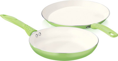 

Vinod 2 pcs Induction Bottom Cookware Set(Ceramic, 1 - Piece), Green