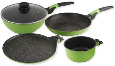 Wonderchef Click Amaze Cookware Set(Aluminium, 7 - Piece) available at flipkart for Rs.3399
