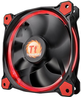 

Thermaltake Riing 12 LED Radiator Fan Cooler(Red, Black)