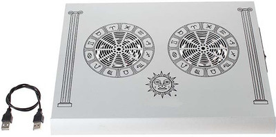

Finger's Zodiac High Performance Super Slim Pure Aluminium Notebook Silver Cooling Pad(Silver)
