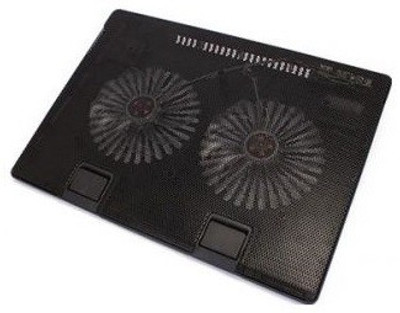 

TechGear Laptop double fan Cooling Pad(Black)