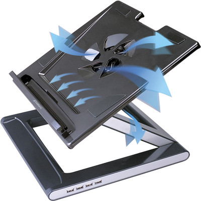 Defianz Desk Stand 1 Fan Cooling Pad