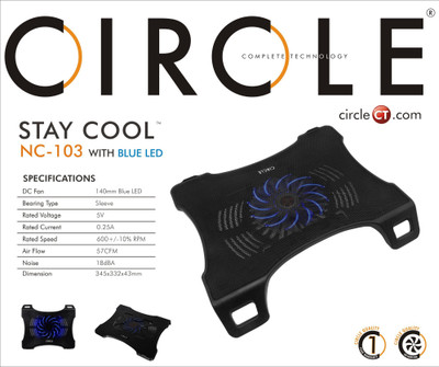 Circle NC103 Cooling Pad(Black)