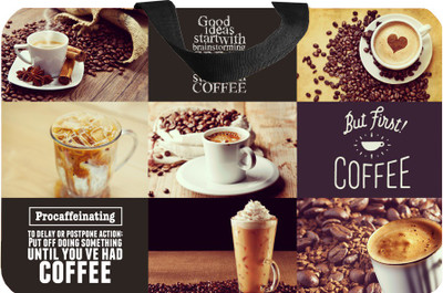 

10 Am Coffee Cooling Pad(Brown)
