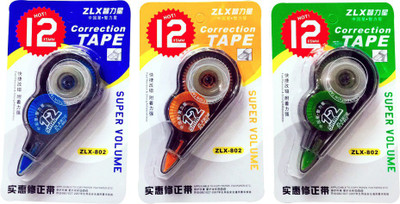 

Priyankish Executive 5 mm Correction Tape(Set of 3, Blue, Orange, Green)