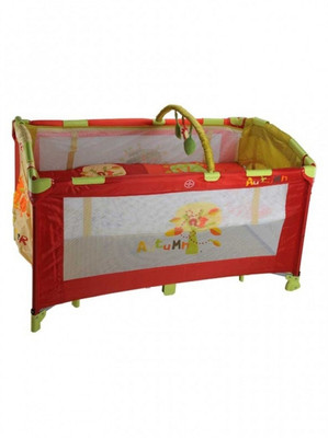 

MeeMee Play Pen Cot(Red)