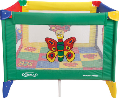 

Graco Pack 'n Play Pnp Square Bugs - Quilt Cot(Multicolor)