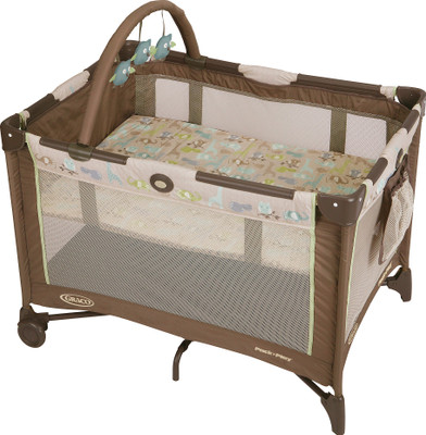 

Graco Pack 'n Play On The Go - Forest Friends Cot(Multicolor)