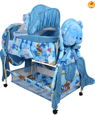 

Baybee Hive Baby Cradle (Blue)(Blue)