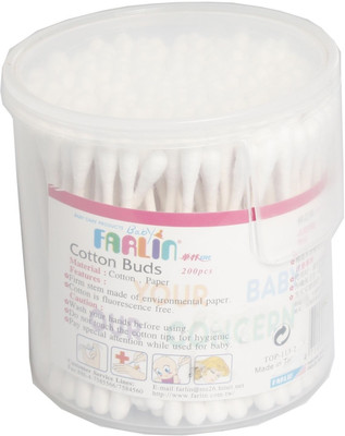 10% OFF on Farlin Paper Stem Cotton Buds - TOP 113-2(Pack of 200) 10% OFF on Farlin Paper Stem Cotton Buds - TOP 113-2(Pack of 200)