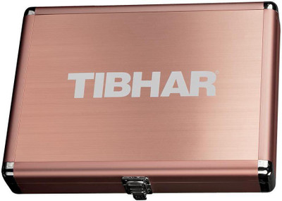 

Tibhar ALUMINIUM Racquet Carry Case/Cover(Brown, kit bag)