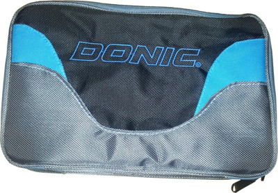 

Donic Double Bat Cover Texas Racquet Carry Case/Cover(Multicolor, kit bag), Black;blue