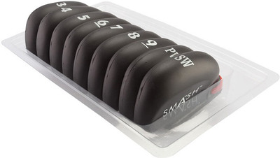 

Smash Iron Headcovers Club Cover Free Size(Black)