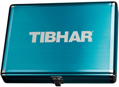 

Tibhar ALUMINIUM Racquet Carry Case/Cover(Blue, kit bag)