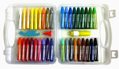 

Shrih Round Shaped Wax Crayons(Set of 36, Multicolor)