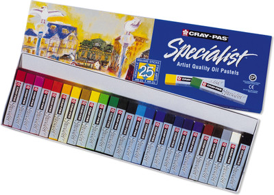 

Sakura Specialist Oil Pastel(Set of 25, Assorted)