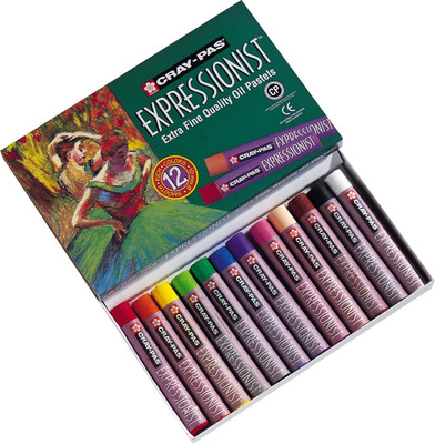

Sakura Expressionist Oil Pastel(Set of 12, Assorted)
