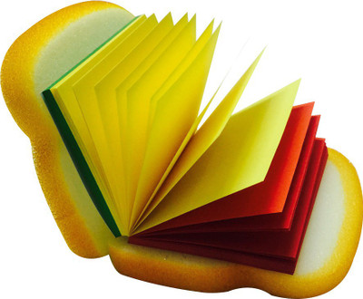 

Priyankish Mini Note Pad(Bread Notepad, Yellow)