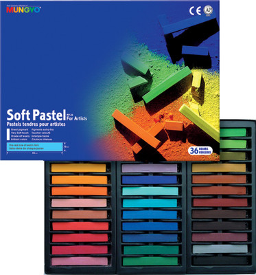 

Mungyo General Soft Pastel Crayons(Set of 36, Assorted)