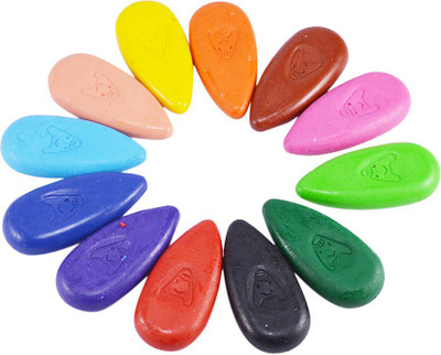 

Saamarth Impex Pear Shaped Wax Crayon(Multicolor)