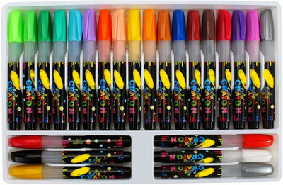 

Shrih Round Shaped Watercolors Washable Crayon(Multicolor)