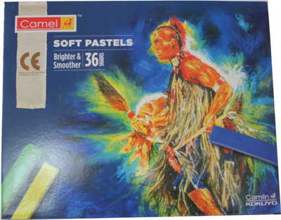 

Camlin Rectangle Shaped Soft Pastels Crayons(Set of 1, Multicolor)