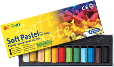 

Mungyo Soft Pastel Crayons(Set of 12, Assorted)