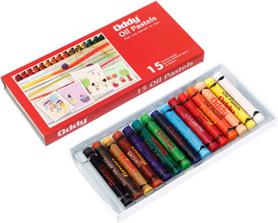 

Oddy Oil Pastel Colors - Crayons- 15 Shades(Set of 5, Multicolor)