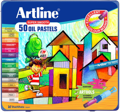 

Artline 50 Oil Pastels(Multicolor)