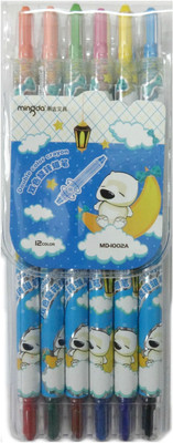

Mingda double sided(Set of 12, Multicolour)