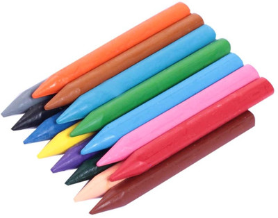 

Faber-Castell 70mm Erasable Crayons (Pack of 15)(Set of 15, Multicolor)