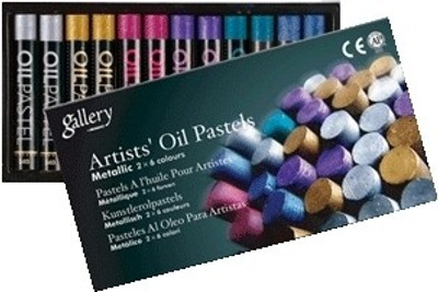 

Mungyo Oil Pastel Crayons(Set of 12, Assorted Metallic)
