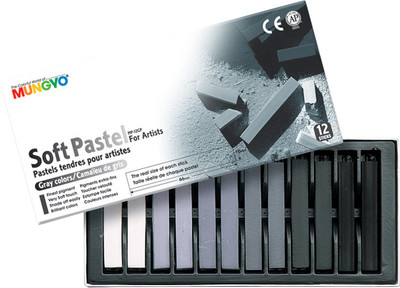 

Mungyo MP-12G(Set of 12, Assorted Greytone)