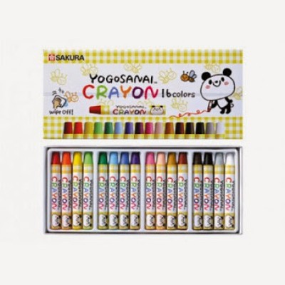 

Sakura Round Shaped Wax Crayons(Set of 1, Multicolor)