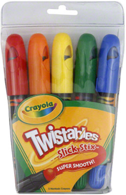 

Crayola Twistable Slick Stix - 5 Colors(Set of 5, Multicolor)