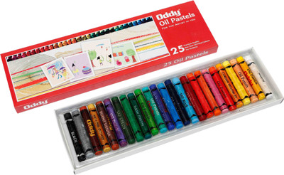 

Oddy Oil Pastel Colors - Crayons- 25 Shades(Set of 5, Multicolor)