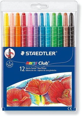 

Staedtler Hexagonal Shaped Wax Crayons(Set of 1, Multicolor)