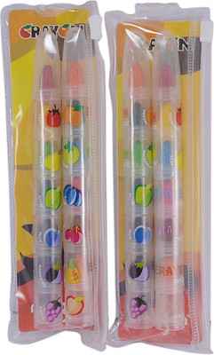 

Saamarth Impex Round Shaped Plastic Crayon(Multicolor)
