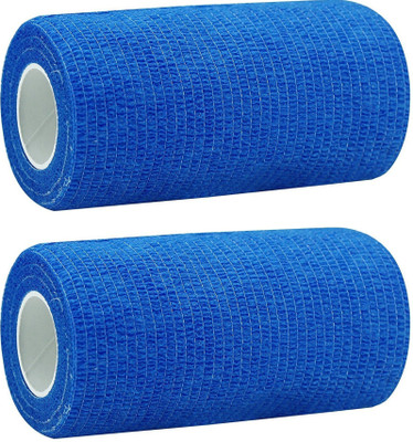 

AGAM Cohesive Crepe (5cm X 4.5 mtr, Pack of 2) Elastic Self Adherent Bandage Crepe Bandage(5 cm)
