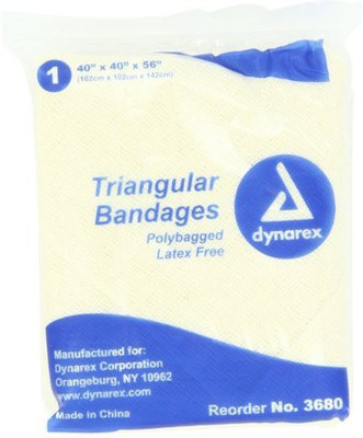 

Dynarex Triangular Bandage Crepe Bandage(101 cm)