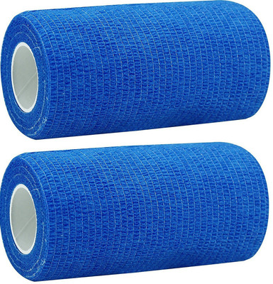

AGAM Cohesive Crepe (10cm X 4.5 mtr, Pack of 2) Elastic Self Adherent Bandage Crepe Bandage(10 cm)