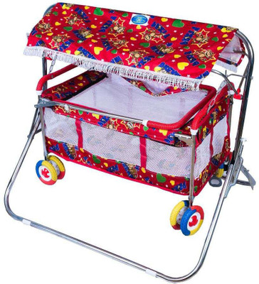 

Variety Gift Centre Baby Cradle Cum Stroller(Multicolor)